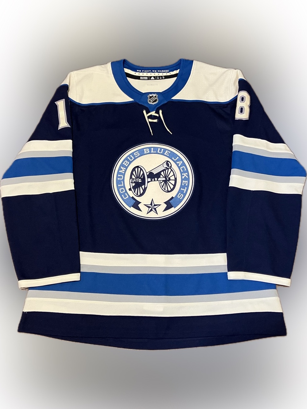 Columbus Blue Jackets Pierre-Luc Dubois Alt Adidas NHL Hockey Jersey Size 54
